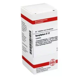 SYMPHYTUM D 12 tablettia, 80 kpl