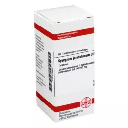SYZYGIUM JAMBOLANUM D 6 tablettia, 80 kpl