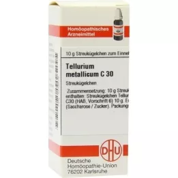 TELLURIUM metallicum C 30 palloa, 10 g