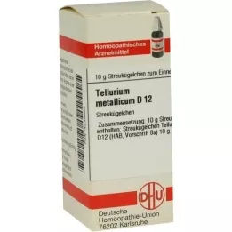 TELLURIUM metallicum D 12 palloa, 10 g