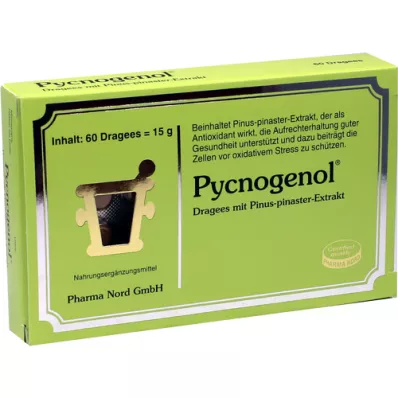 PYCNOGENOL KIEFERNRINDENEXTRAKT Pharma Nord Drag., 60 kpl