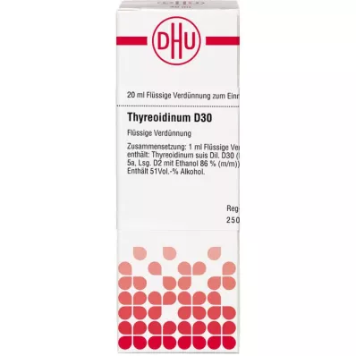 THYREOIDINUM D 30 -laimennus, 20 ml