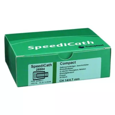 SPEEDICATH Kompakti kertakäyttöinen Ch 14 28584, 30 kpl