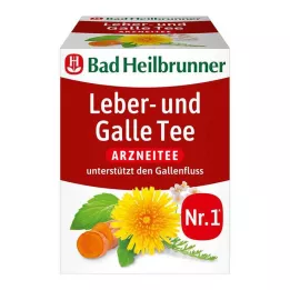 BAD HEILBRUNNER Maksan ja sappirakon teen suodatinpussi, 8X1.75 g