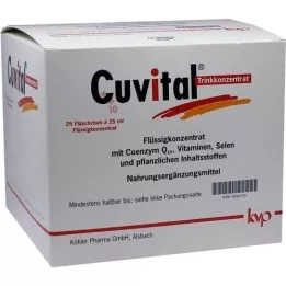 CUVITAL Juomakonsentraatti, 25X25 ml