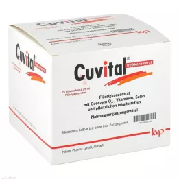 CUVITAL Juomakonsentraatti, 25X25 ml