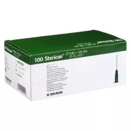 STERICAN Putket 21 Gx4 4/5 0,8x120 mm, 100 kpl