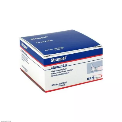 STRAPPAL Teippisidos 2,5 cmx10 m, 1 kpl