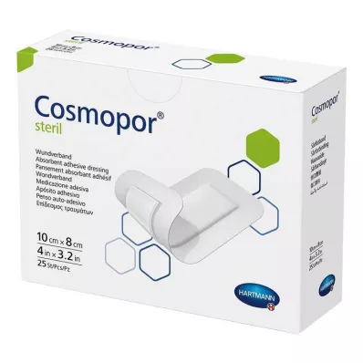 COSMOPOR steriili haavasidos 8x10 cm, 25 kpl COSMOPOR steriili haavasidos 8x10 cm, 25 kpl