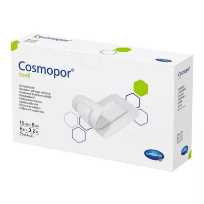 COSMOPOR steriili haavasidos 8x15 cm, 25 kpl COSMOPOR steriili haavasidos 8x15 cm, 25 kpl