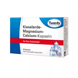 KIESELERDE MAGNESIUM Kalsiumkapselit, 60 kapselia