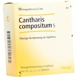CANTHARIS COMPOSITUM S Ampullit, 10 kpl