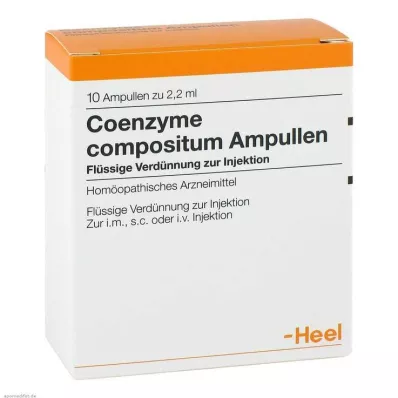 COENZYME COMPOSITUM Ampullit, 10 kpl