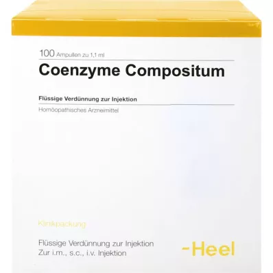 COENZYME COMPOSITUM Ampullit, 100 kpl