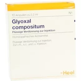 GLYOXAL compositum-ampullit, 10 kpl