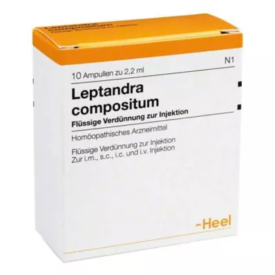 LEPTANDRA COMPOSITUM Ampullit, 10 kpl