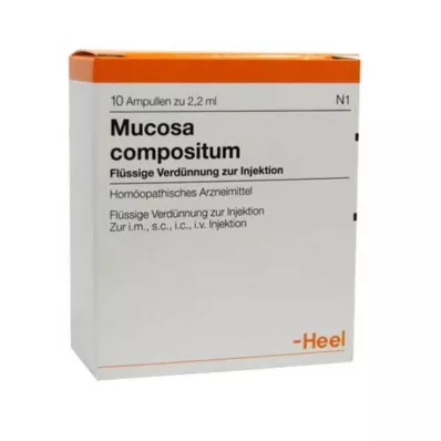 MUCOSA compositum-ampullit, 10 kpl