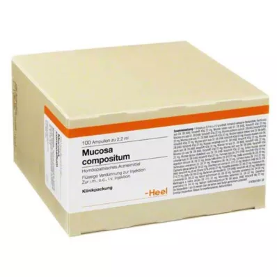 MUCOSA compositum-ampullit, 100 kpl