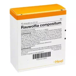 RAUWOLFIA COMPOSITUM Ampullit, 10 kpl