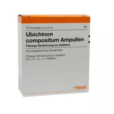 UBICHINON ampullit, 10 kpl