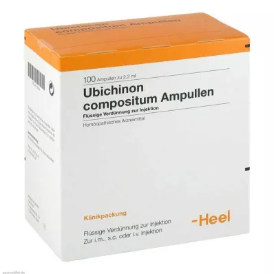 UBICHINON ampullit, 100 kpl