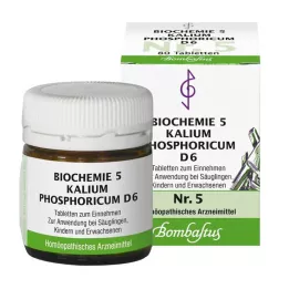 BIOCHEMIE 5 Kalium phosphoricum D 6 tablettia, 80 kpl