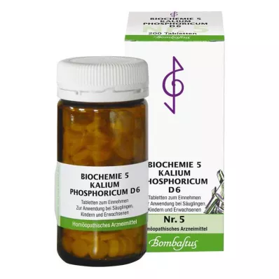BIOCHEMIE 5 Kalium phosphoricum D 6 tablettia, 200 kpl