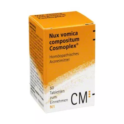 NUX VOMICA COMPOSITUM Cosmoplex-tabletit, 50 kpl NUX VOMICA COMPOSITUM Cosmoplex-tabletit, 50 kpl