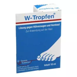 W-TROPFEN Liuos sarveiskalvoja + sarveiskalvoja vastaan, 10 ml