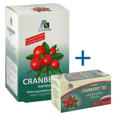 CRANBERRY KAPSELN 400 mg, 240 kpl