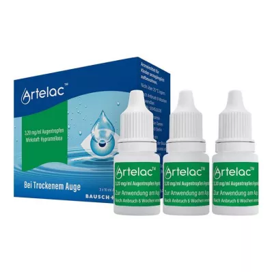 ARTELAC Silmätipat, 3X10 ml ARTELAC Silmätipat, 3X10 ml