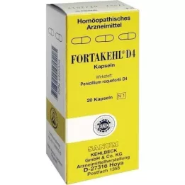 FORTAKEHL D 4 kapselia, 20 kapselia