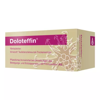 DOLOTEFFIN Kalvopäällysteiset tabletit, 100 kpl