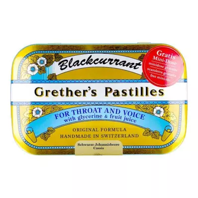 GRETHERS Mustaherukka Gold zh.Past.tin, 440 g GRETHERS Mustaherukka Gold zh.Past.tin, 440 g