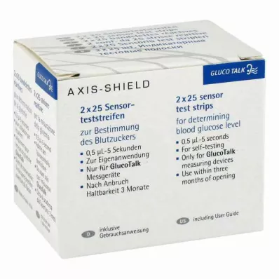 GLUCO TALK BZ-Liuskat Testiliuskat, 2X25 kpl GLUCO TALK BZ-Liuskat Testiliuskat, 2X25 kpl