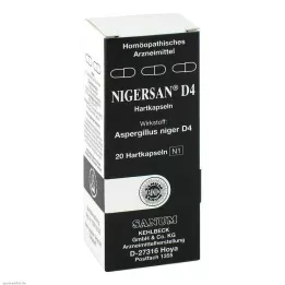 NIGERSAN D 4 kapselia, 20 kapselia