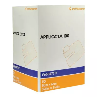 Applica I.V.100 kanyylilaastari imutyynyllä, 50 kpl