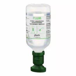 PLUM NaCl-silmähuuhteluliuos silmänhuuhtelukupin kanssa, 500 ml