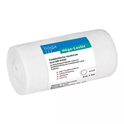 HÖGA-LASTIC Ihanteellinen side 8 cm x 5 w. sellofaani, 1 kpl