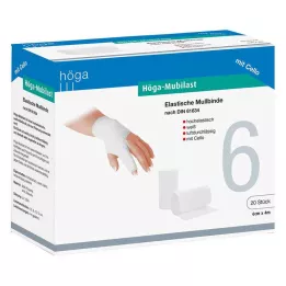 HÖGA-MUBILAST Kiinnitysside 6 cmx4, sellofaania, 1 kpl