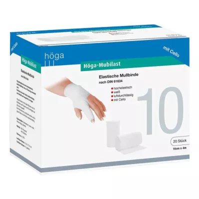 HÖGA-MUBILAST Kiinnitysside 10 cmx4, sellofaania, 1 kpl