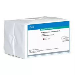 HÖGA-KOMPRESSEN OP 10x20 cm ei-steriili 8x, 100 kpl