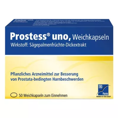 PROSTESS uno pehmeät kapselit, 50 kpl PROSTESS uno pehmeät kapselit, 50 kpl