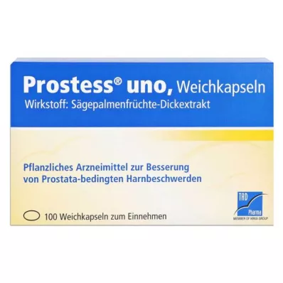 PROSTESS uno pehmeät kapselit, 100 kpl PROSTESS uno pehmeät kapselit, 100 kpl
