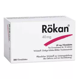 RÖKAN 40 mg kalvopäällysteiset tabletit, 200 kpl