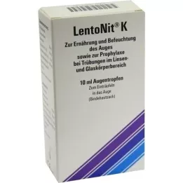 LENTO NIT K Silmätipat, 10 ml