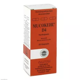MUCOKEHL Kapselit D 4, 20 kpl