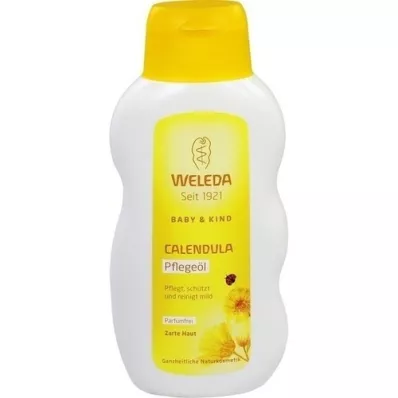 WELEDA Kehäkukan hoitoöljy hajusteeton, 200 ml