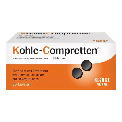 KOHLE Compretten-tabletit, 60 kpl