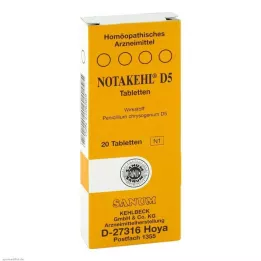 NOTAKEHL D 5 tablettia, 20 kpl